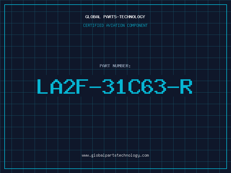 Aviation Part LA2F-31C63-R