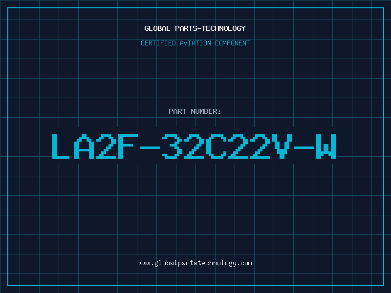 Aviation Part LA2F-32C22V-W