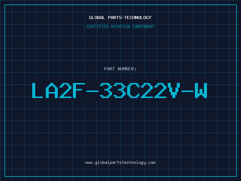 Aviation Part LA2F-33C22V-W