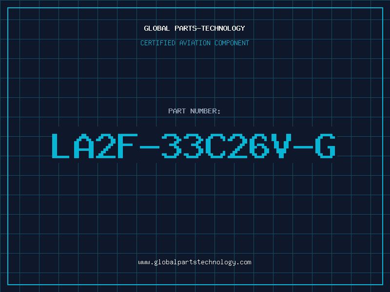 Aviation Part LA2F-33C26V-G