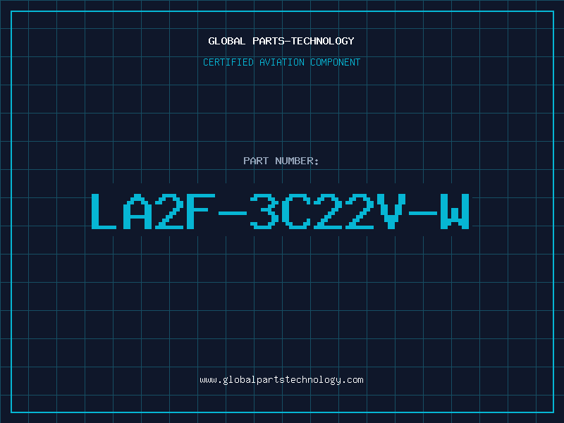 Aviation Part LA2F-3C22V-W