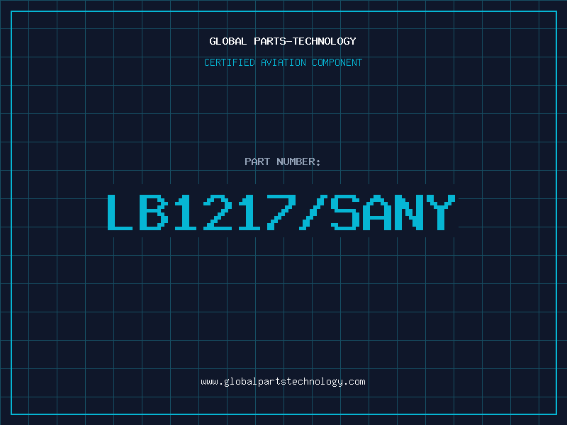 Aviation Part LB1217/SANY