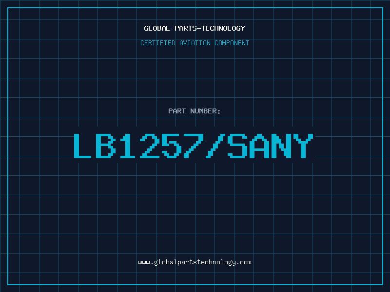 Aviation Part LB1257/SANY