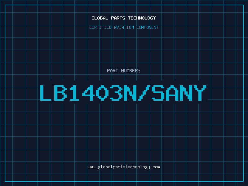 Aviation Part LB1403N/SANY