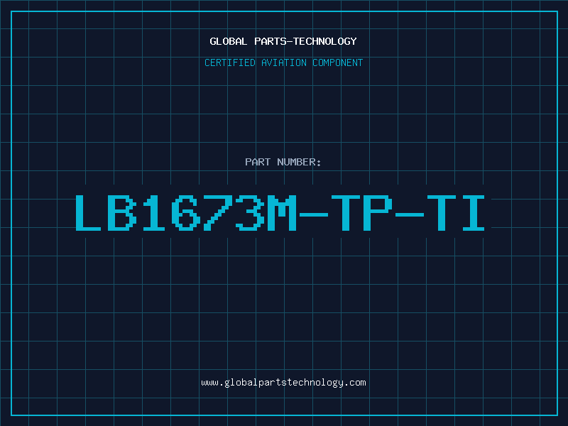 Aviation Part LB1673M-TP-TI