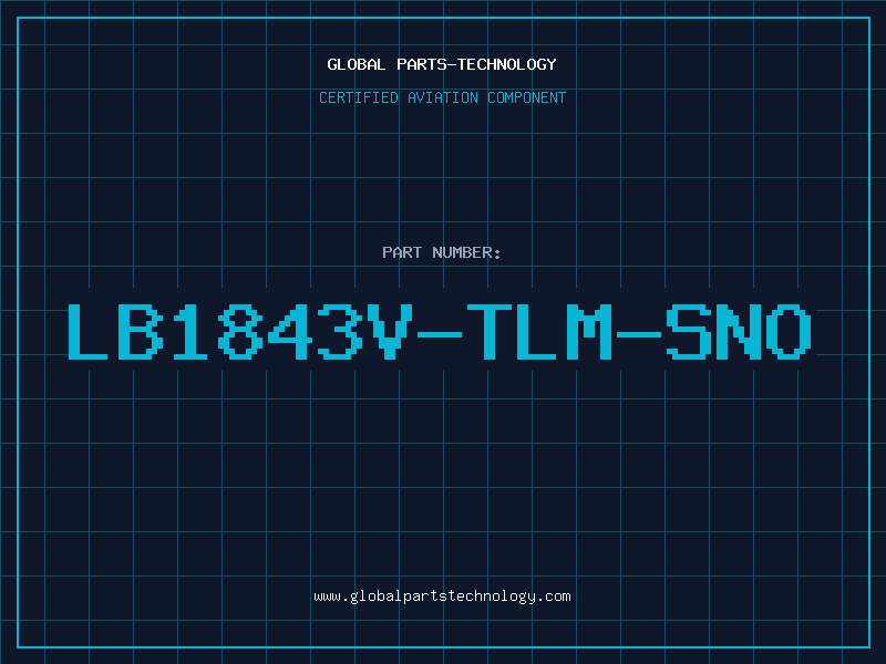 Aviation Part LB1843V-TLM-SNO