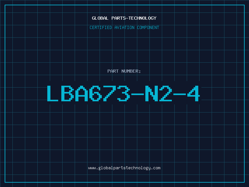 Aviation Part LBA673-N2-4