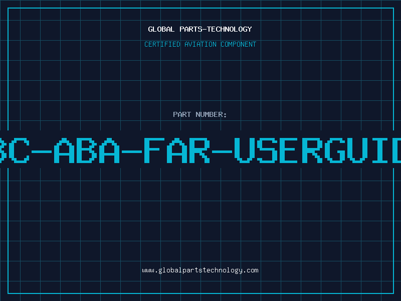 Aviation Part LBC-ABA-FAR-USERGUIDE