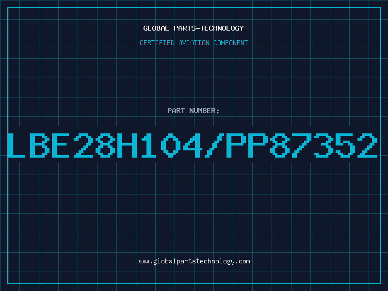 Aviation Part LBE28H104/PP87352