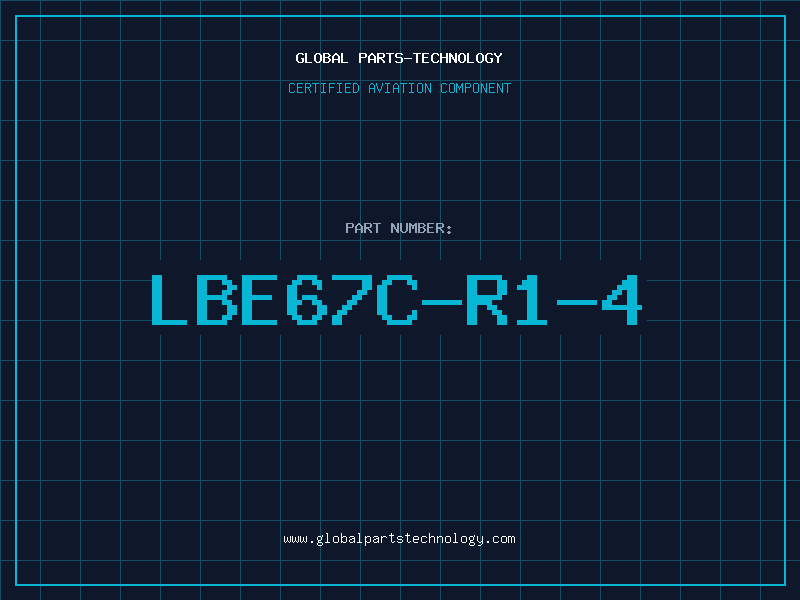Aviation Part LBE67C-R1-4