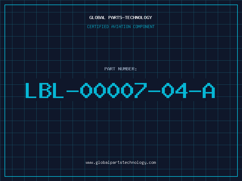 Aviation Part LBL-00007-04-A
