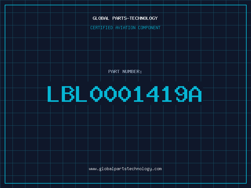 Aviation Part LBL0001419A