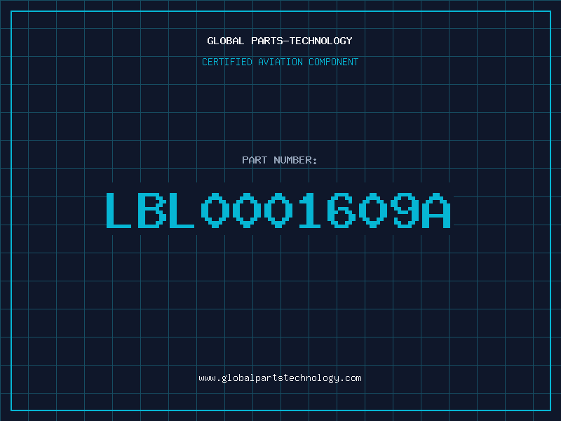 Aviation Part LBL0001609A