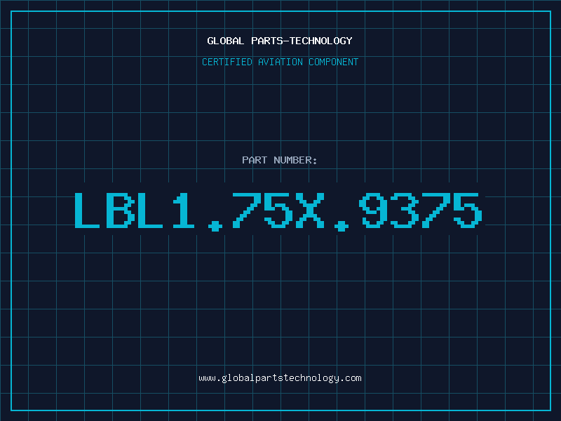 Aviation Part LBL1.75X.9375