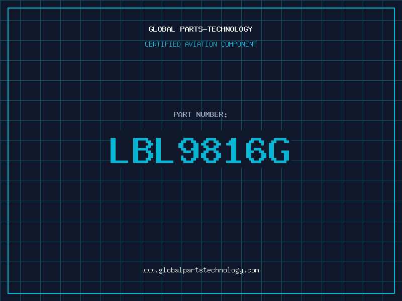 Aviation Part LBL9816G