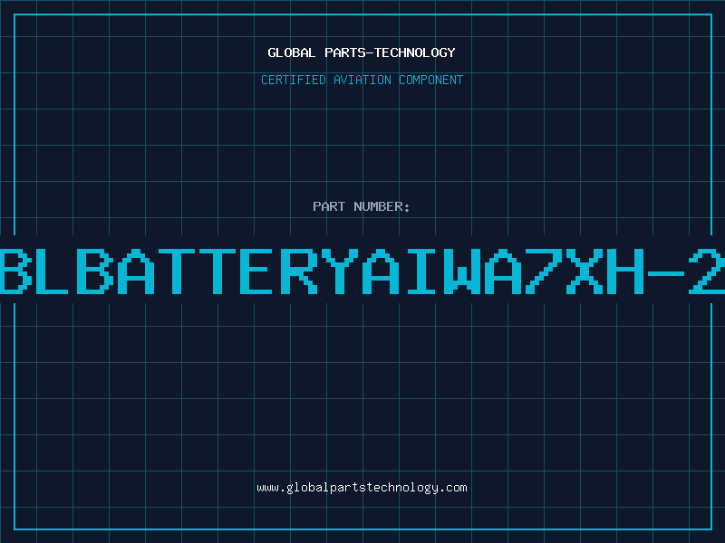 Aviation Part LBLBATTERYAIWA7XH-27