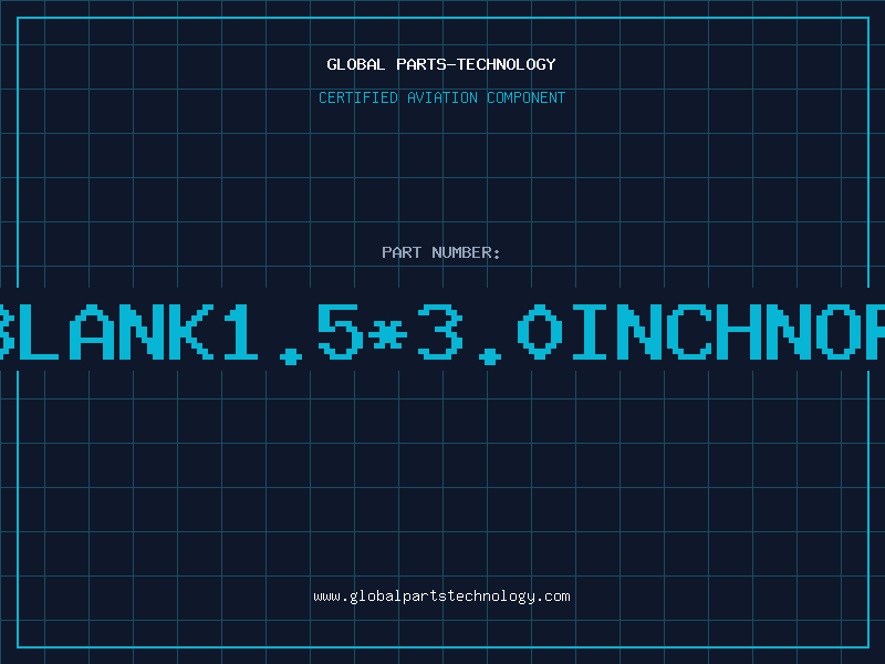 Aviation Part LBLBLANK1.5*3.0INCHNORTEL