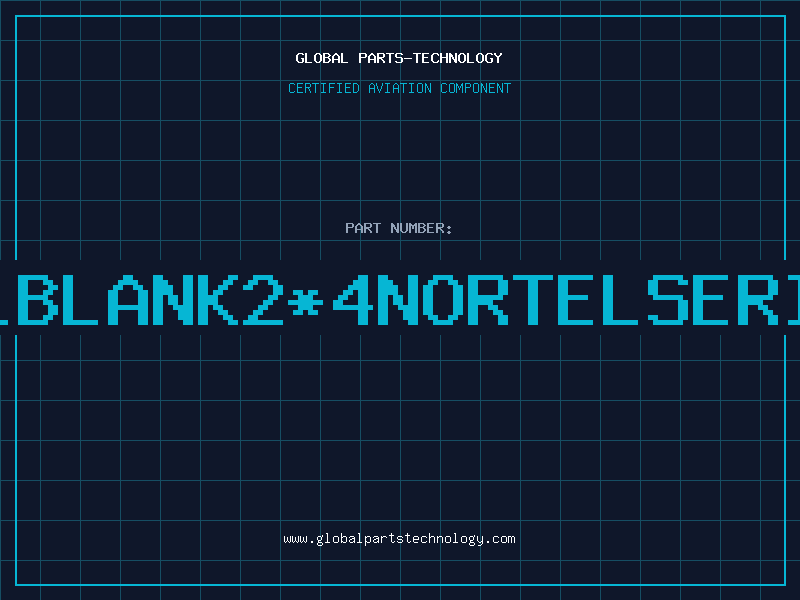 Aviation Part LBLBLANK2*4NORTELSERIES