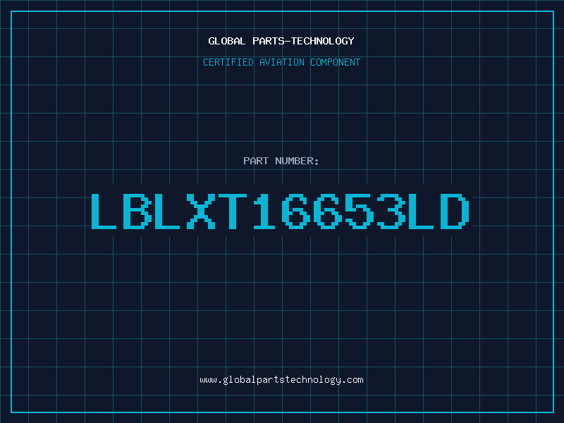 Aviation Part LBLXT16653LD