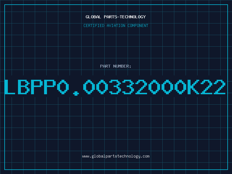 Aviation Part LBPP0.00332000K22