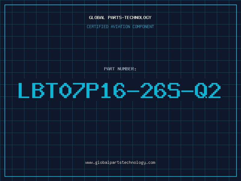 Aviation Part LBT07P16-26S-Q2
