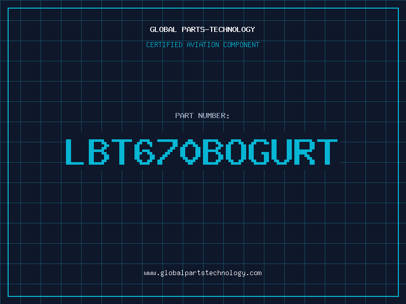 Aviation Part LBT670BOGURT