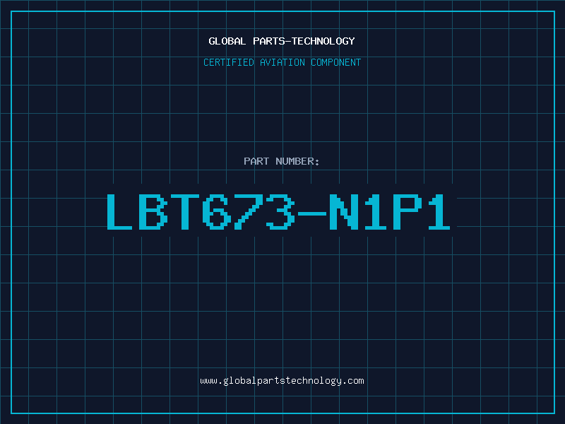 Aviation Part LBT673-N1P1