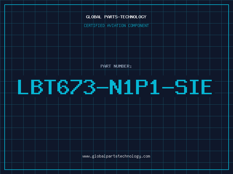 Aviation Part LBT673-N1P1-SIE