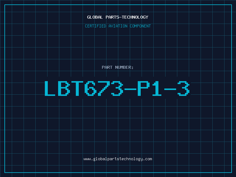 Aviation Part LBT673-P1-3