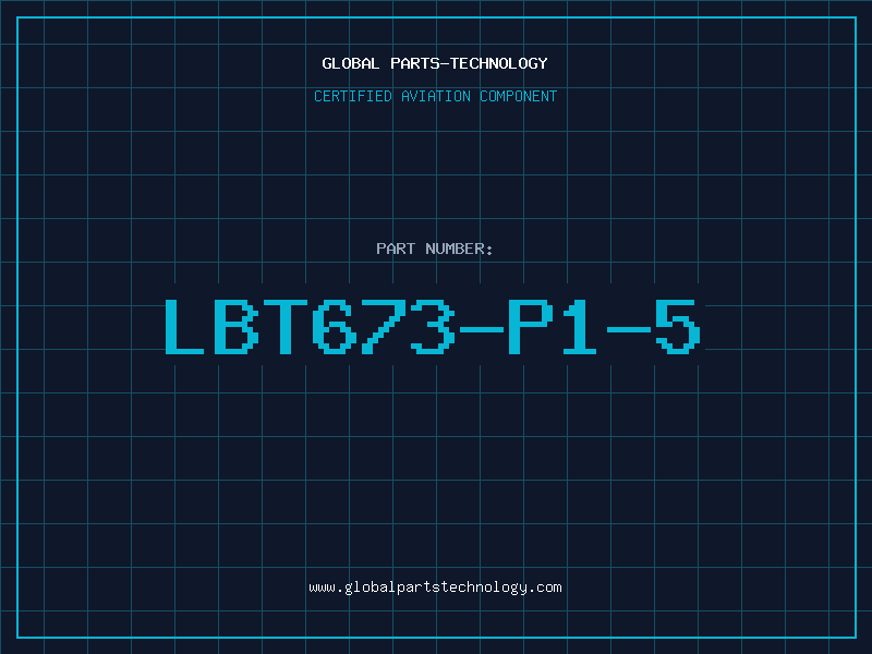 Aviation Part LBT673-P1-5
