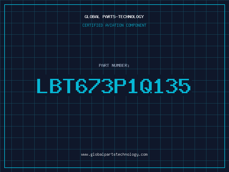 Aviation Part LBT673P1Q135
