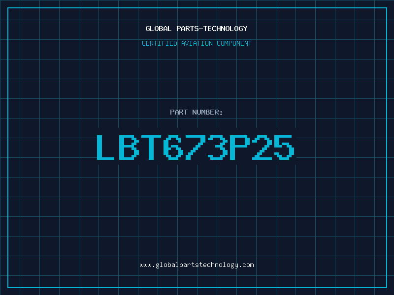 Aviation Part LBT673P25