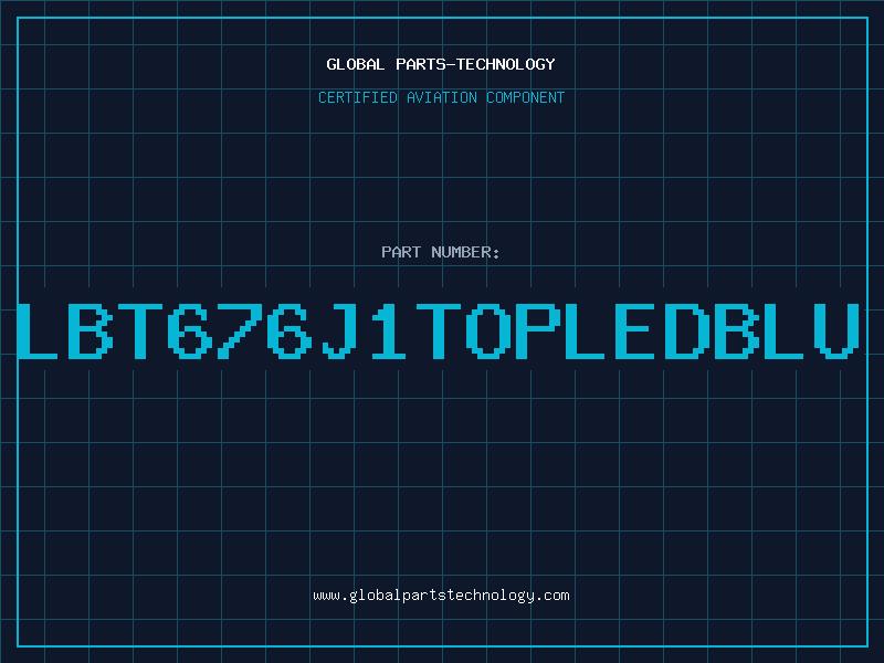 Aviation Part LBT676J1TOPLEDBLU