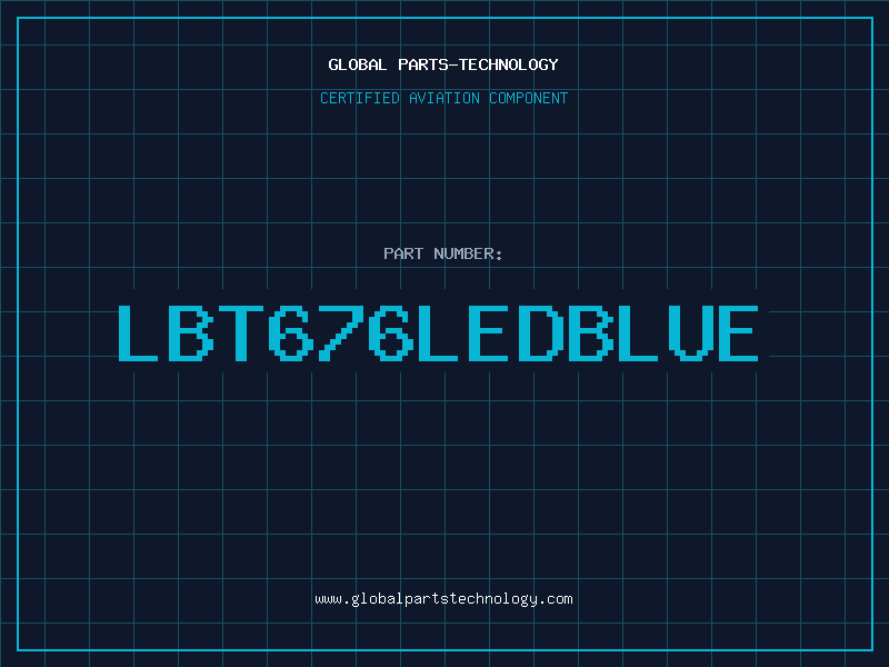 Aviation Part LBT676LEDBLUE