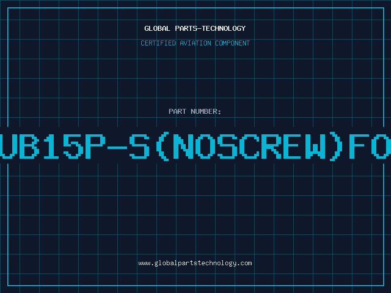 Aviation Part LD-SUB15P-S(NOSCREW)FOXCON