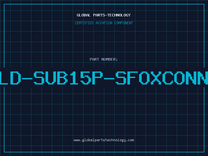Aviation Part LD-SUB15P-SFOXCONN