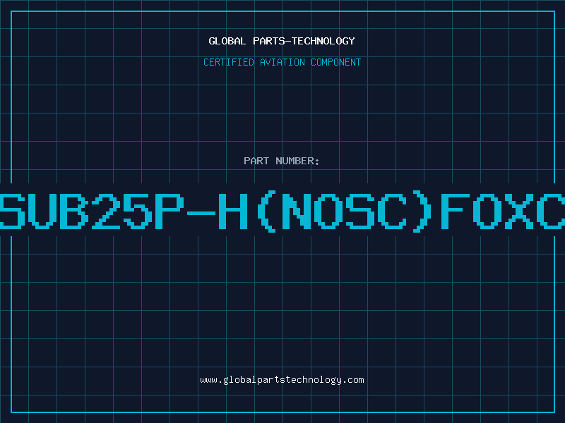 Aviation Part LD-SUB25P-H(NOSC)FOXCONN