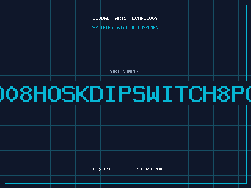 Aviation Part LD08HOSKDIPSwitch8pol