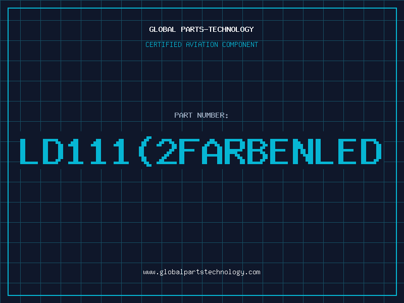 Aviation Part LD111(2FARBENLED