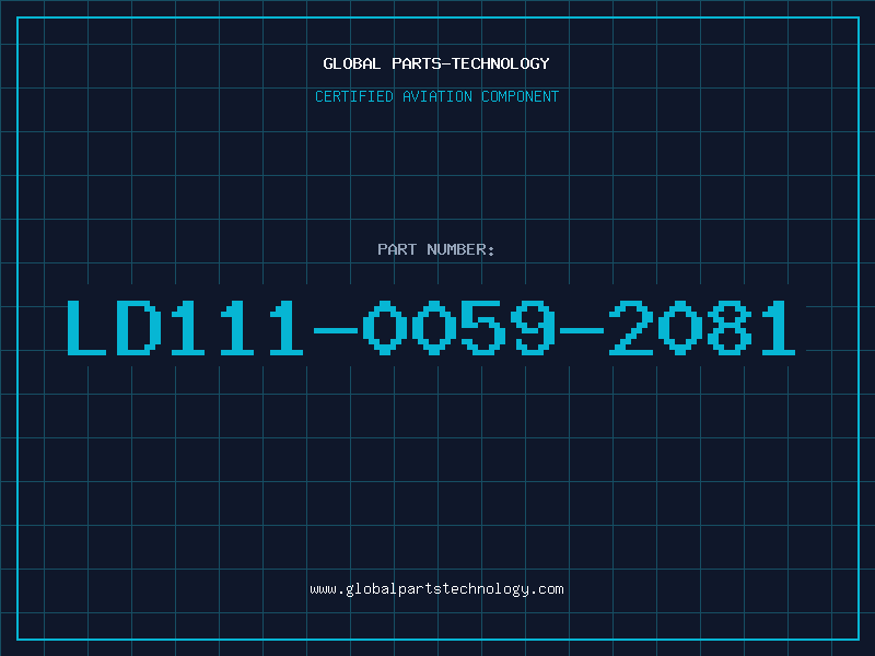 Aviation Part LD111-0059-2081
