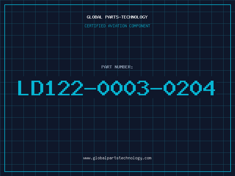 Aviation Part LD122-0003-0204