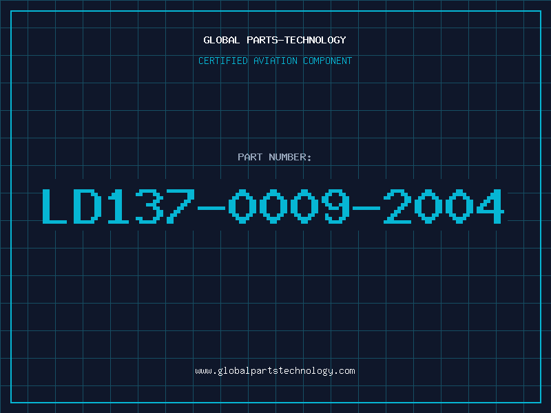 Aviation Part LD137-0009-2004