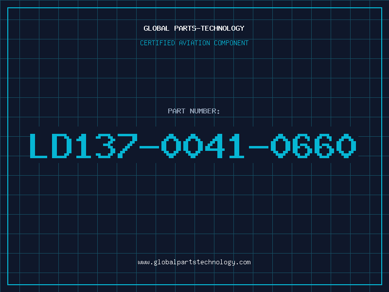 Aviation Part LD137-0041-0660