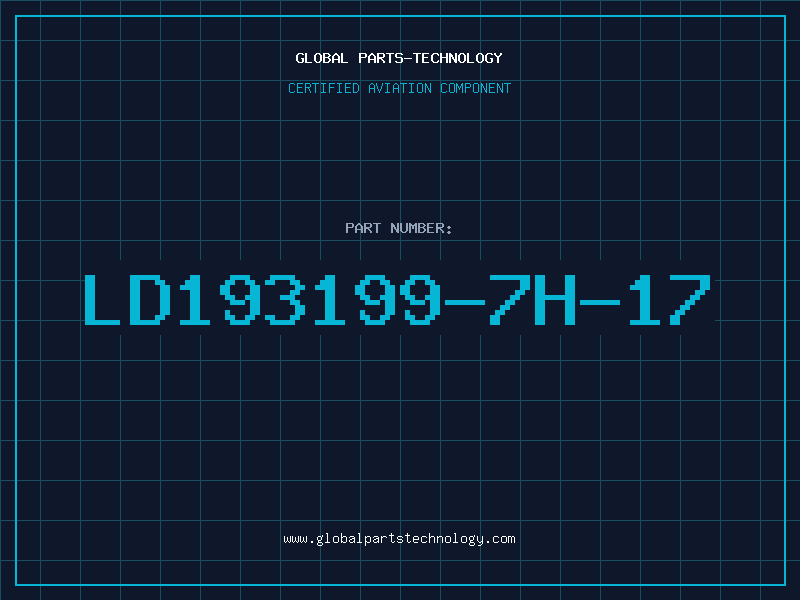 Aviation Part LD193199-7H-17