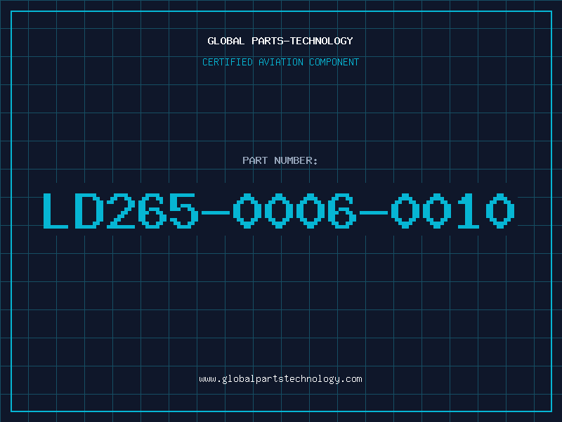 Aviation Part LD265-0006-0010