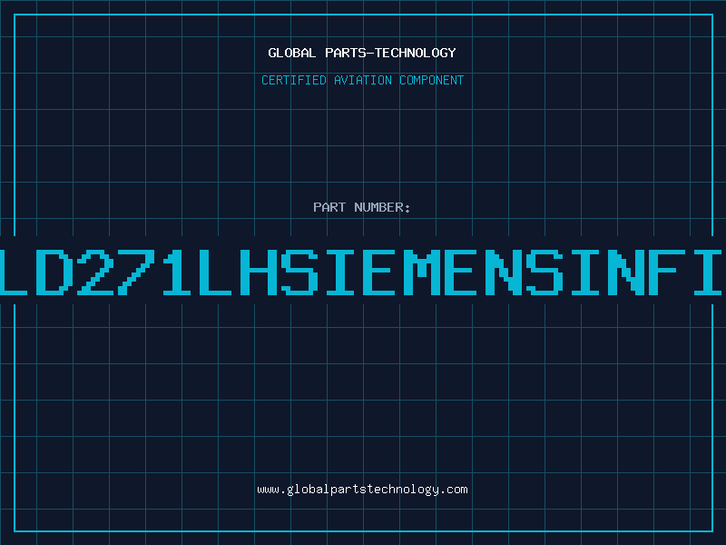 Aviation Part LD271LHSIEMENSINFI