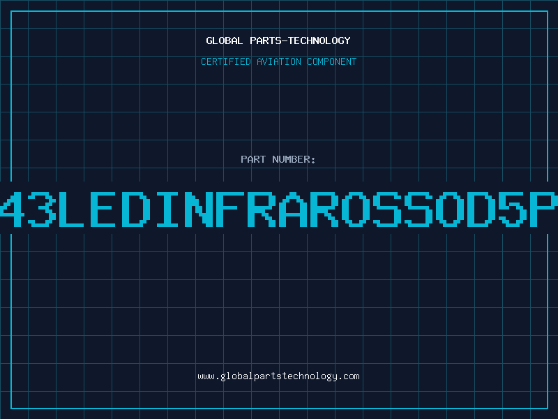 Aviation Part LD2743LEDINFRAROSSOD5PLAST