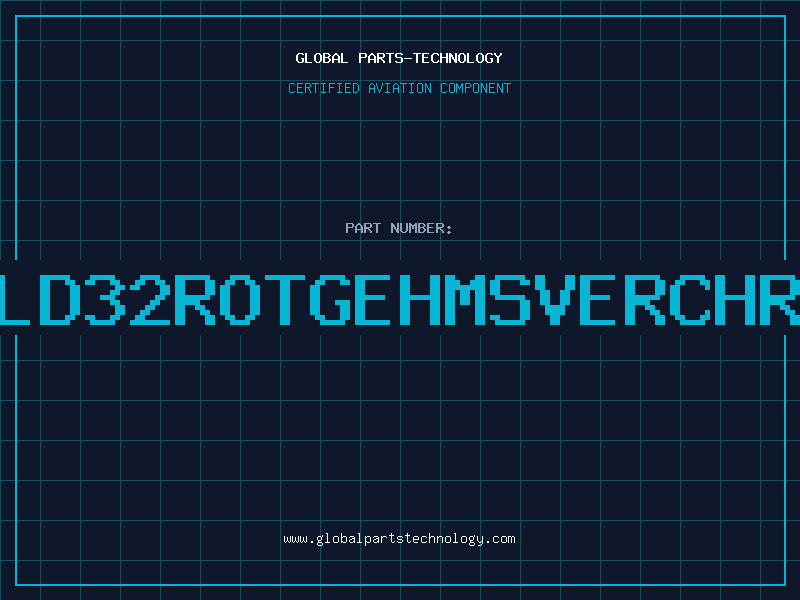 Aviation Part LD32rotGehMsverchr