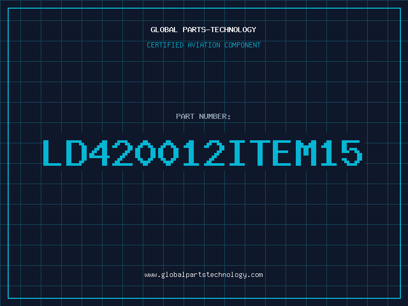 Aviation Part LD420012ITEM15