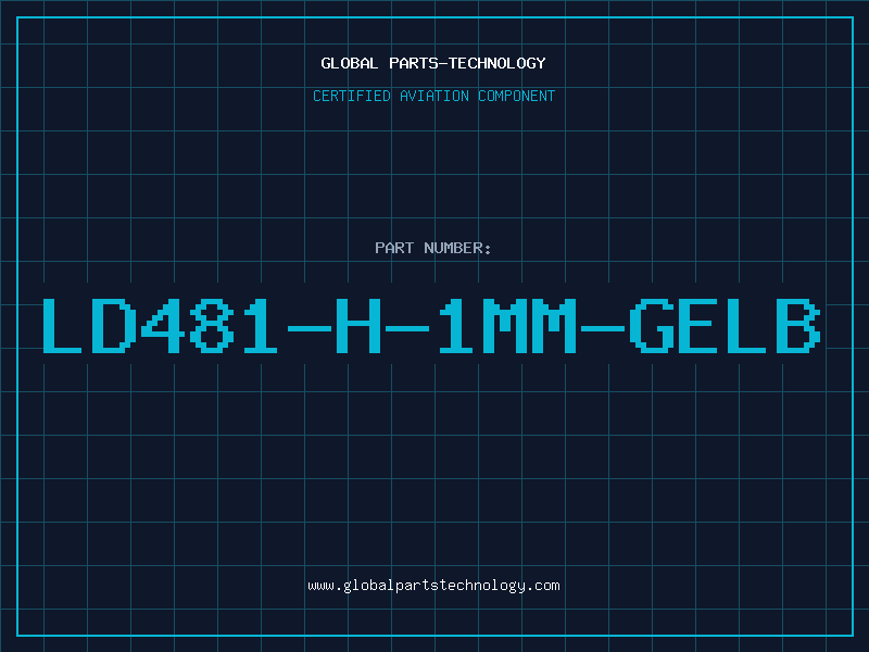 Aviation Part LD481-H-1MM-GELB